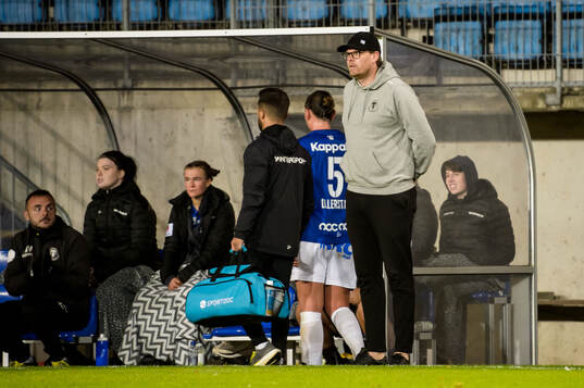 Trelleborgs tränare Joakim Felldin