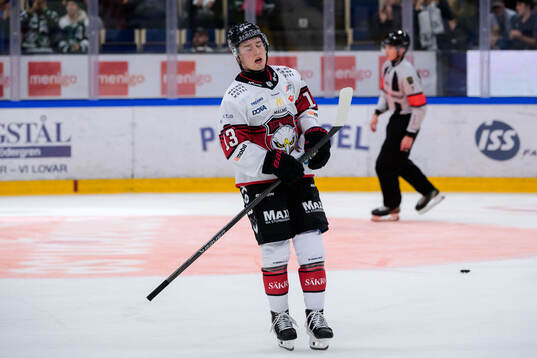 Malmö Redhawks Petter Vesterheim deppar