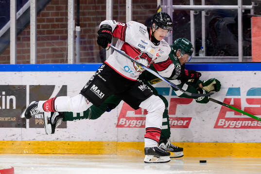 Malmö Redhawks Fredrik Händemark och Färjestads Noel
