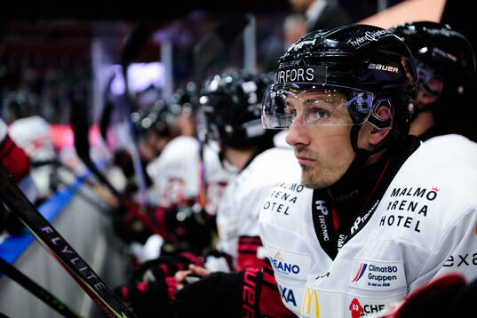 Malmö Redhawks Patrik Norén deppar