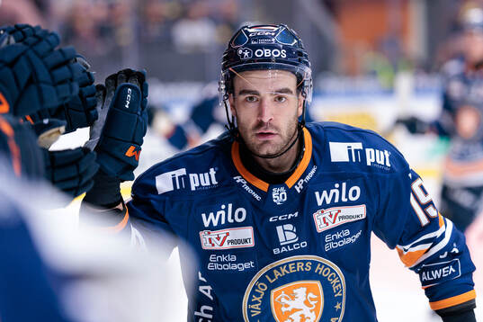 Växjös Reid Gardiner jublar