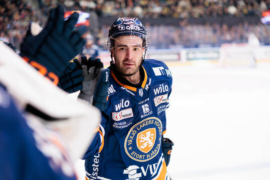 Växjös Reid Gardiner jublar