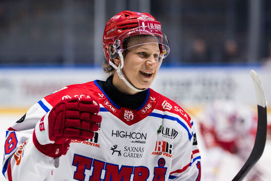Timrås Eddie Genborg jublar