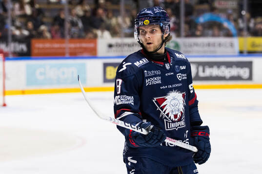 Linköpings Jonathan Myrenberg deppar