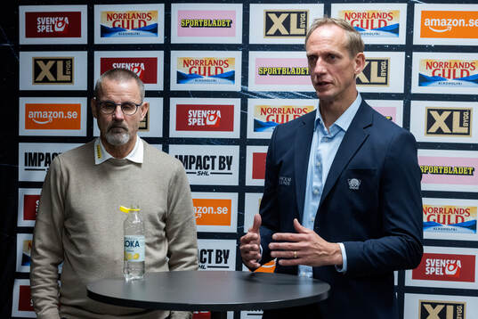 Timrås tränare Tommy Samuelsson och Linköpings tränare