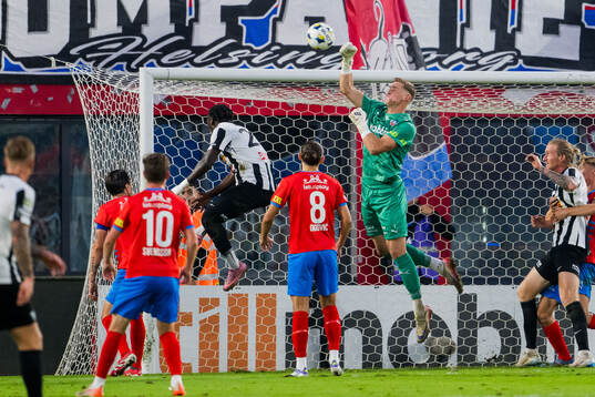 Helsingborgs målvakt Johan Brattberg