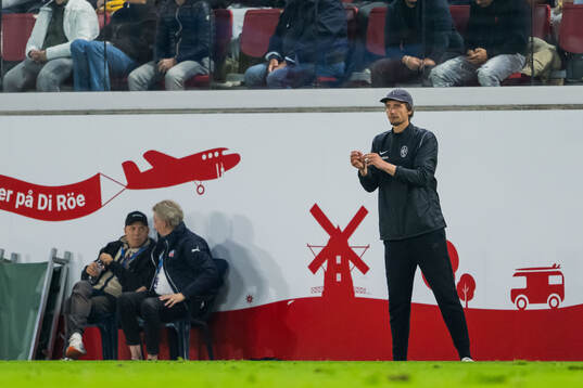 Landskronas tränare Robin Asterhed