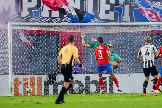 Helsingborgs målvakt Johan Brattberg