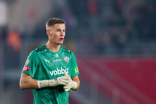 Helsingborgs målvakt Johan Brattberg