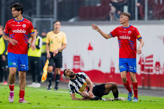 Landskronas Rassa Rahmani och Helsingborgs Benjamin Örn