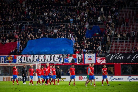 Helsingborgs spelare deppar