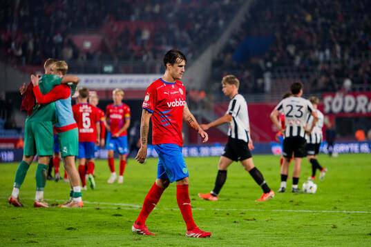 Helsingborgs Jon Birkfeldt deppar