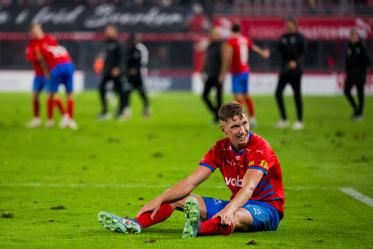 Helsingborgs Casper Ljung Hofvendahl deppar