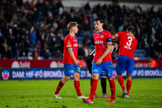 Helsingborgs Jon Birkfeldt deppar