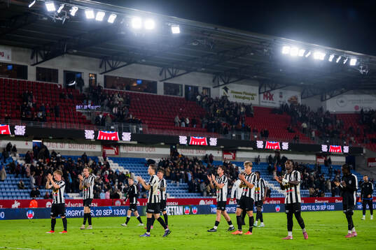 Landskronas spelare deppar