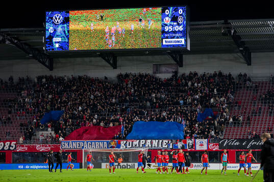 Helsingborgs spelare deppar