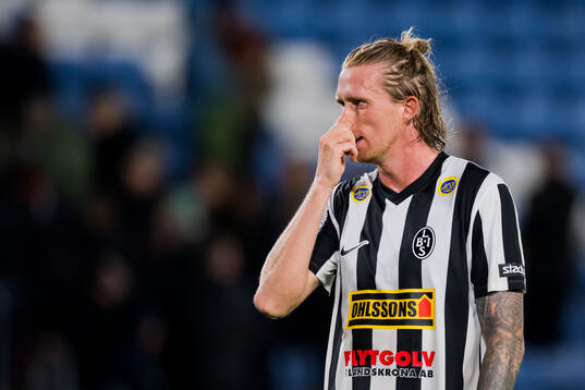 Landskronas Hampus Näsström deppar