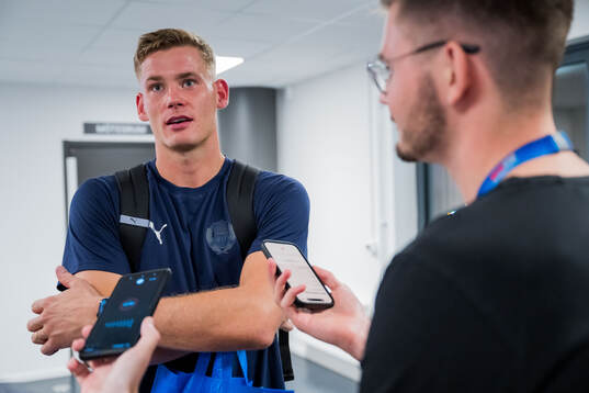 Helsingborgs målvakt Johan Brattberg