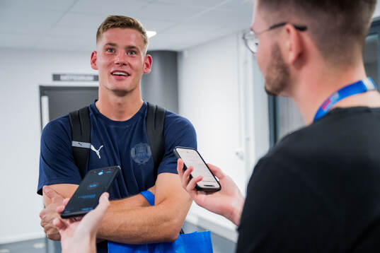 Helsingborgs målvakt Johan Brattberg