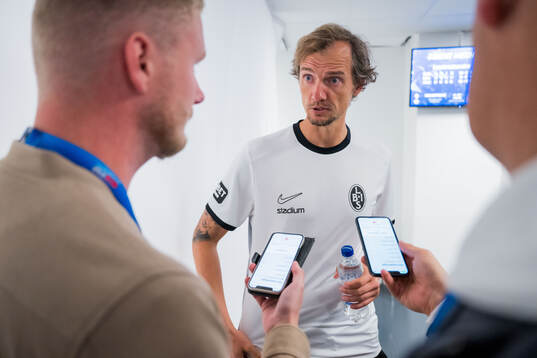 Landskronas tränare Robin Asterhed