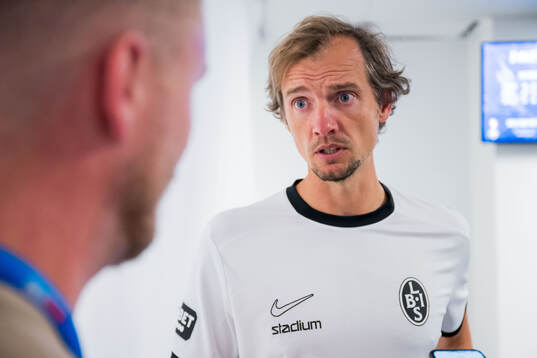 Landskronas tränare Robin Asterhed