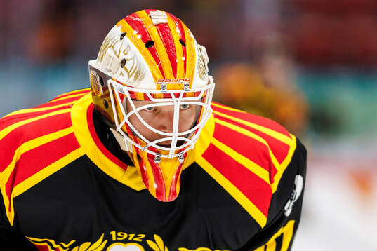 Brynäs målvakt Collin Delia