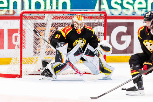 Brynäs målvakt Collin Delia
