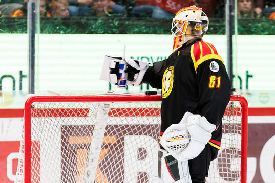 Brynäs målvakt Collin Delia