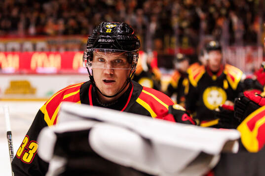 Brynäs Jakob Silfverberg jublar