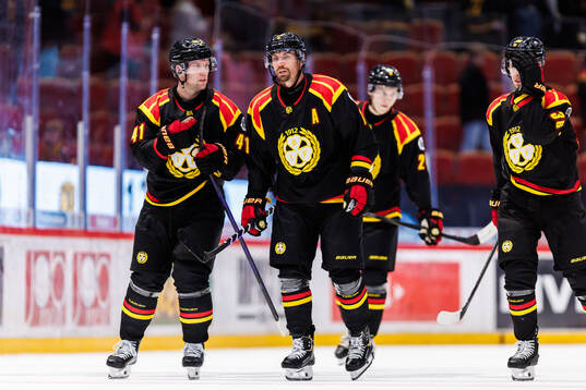 Brynäs Greg Scott och Anton Rödin deppar