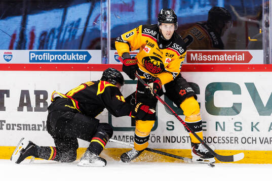 Brynäs Johannes Kinnvall och Luleås Heikki Liedes