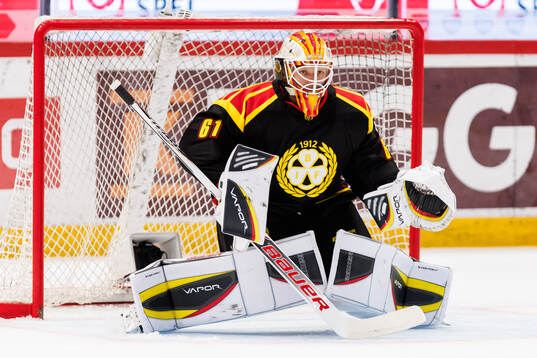 Brynäs målvakt Collin Delia