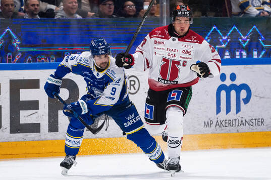 Leksands Gabriel Fortier och Örebros Glenn Gustafsson