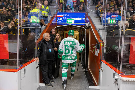 Rögles Leon Bristedt lämnar