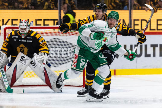 Skellefteås Lars Bryggman och Rögles Linus Sandin