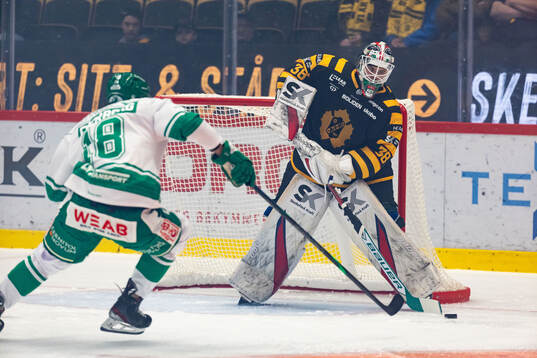 Skellefteås målvakt Strauss Mann