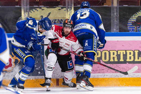 Leksands Alexander Lundqvist och Örebros Noah Steen
