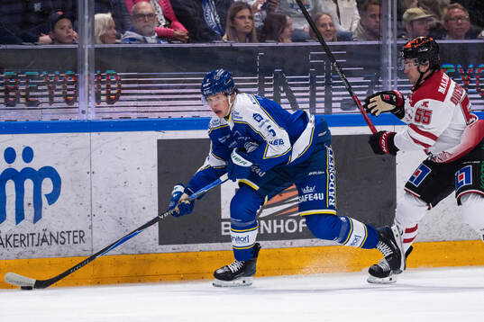 Leksands Andro Kaderli och Örebros David Quenneville
