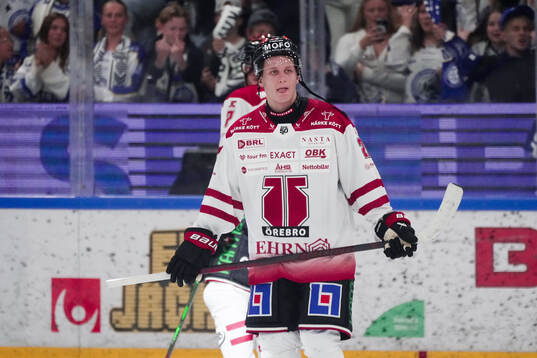 Örebros Patrik Puistola deppar