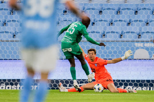 BK Olympics Chibueze Blessing Ejimole och Malmö FFs