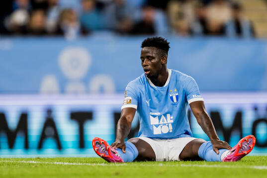 Malmö FFs Salifou Soumah deppar