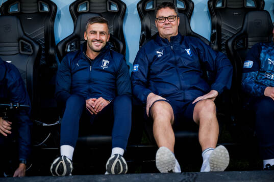 Malmö FFs målvaktstränare Zlatan Azinovic och