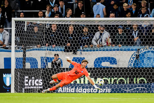 Malmö FFs målvakt Melker Ellborg
