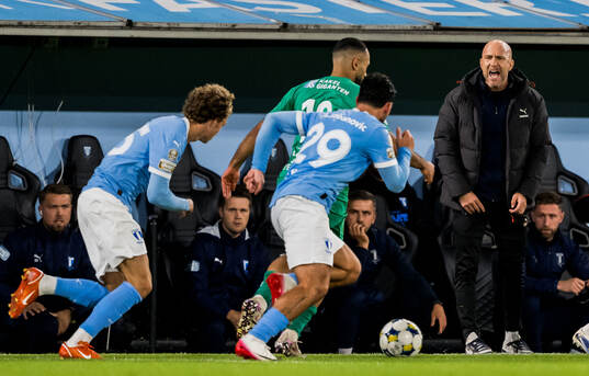 Malmö FFs huvudtränare Henrik Rydström