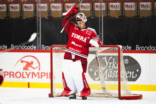 Timrås målvakt Simon Westling