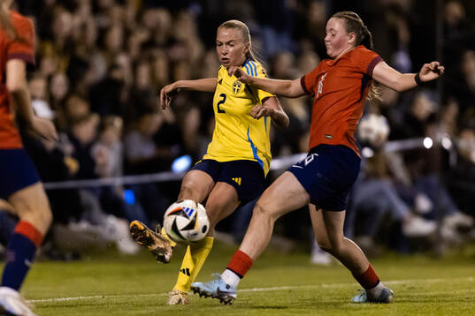 Sveriges Lisen Wilson och Norges Live Kristine Onsrud