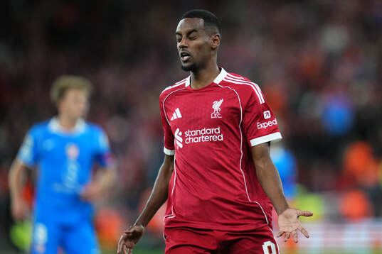 Alexander Isak of Liverpool