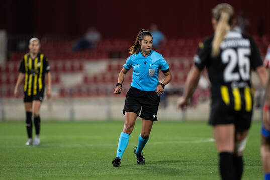 Referee Maria Sole Ferrieri Caputi