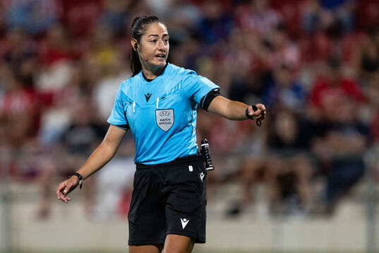 Referee Maria Sole Ferrieri Caputi