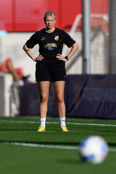 Physio Mikaela Johansson of Häcken